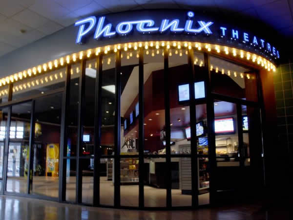 Phoenix Theatres The Mall of Monroe - Entrance From Cory